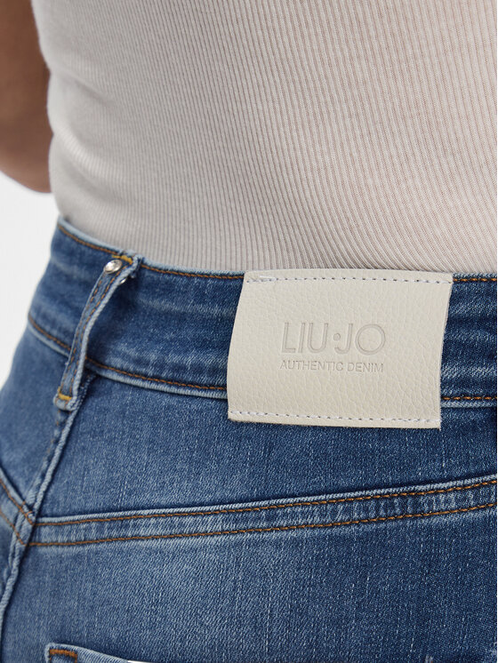 Liu Jo Liu Jo Džínsy UA4063 D4615 Modrá Straight Fit