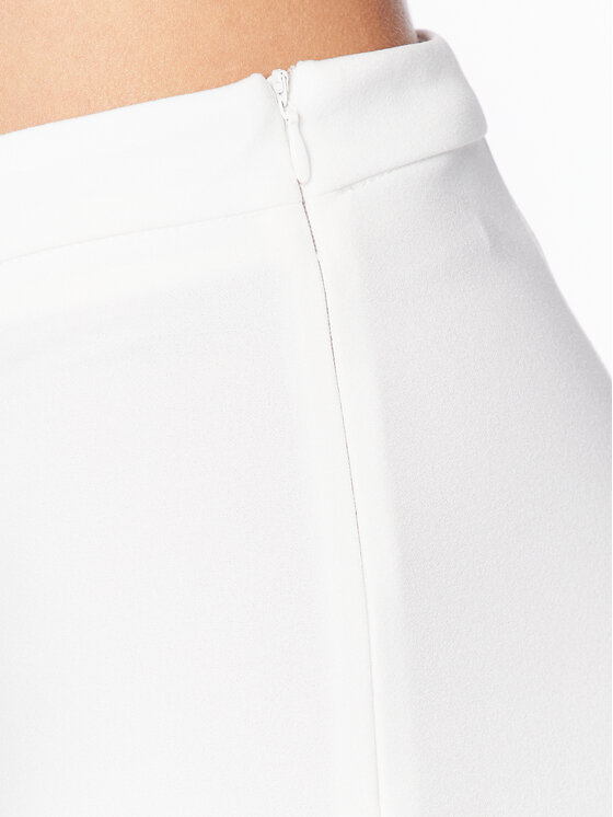 Rinascimento Rinascimento Spodnie materiałowe CFC0113049003 Biały Regular Fit