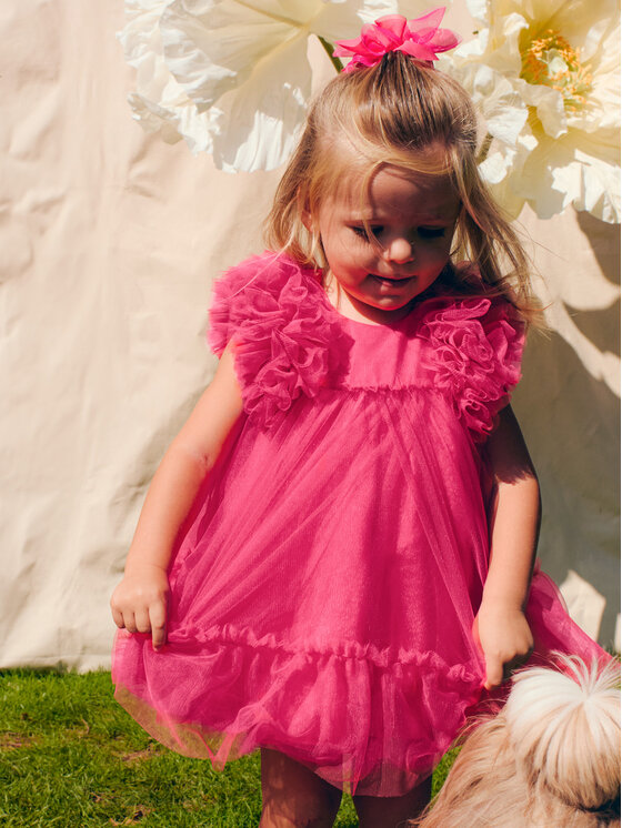 Abel & Lula Abel & Lula Elegantes Kleid 5029 Rot Regular Fit