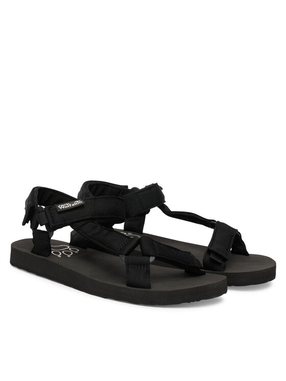 Jack Wolfskin Jack Wolfskin Sandály Taiga A65623 Černá