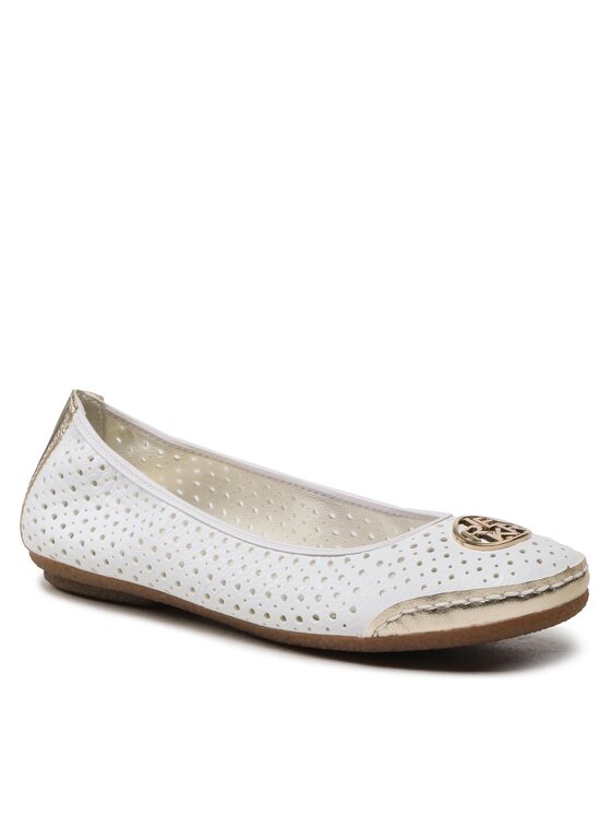 Rieker Rieker Ballerinas 41459-80 Weiß