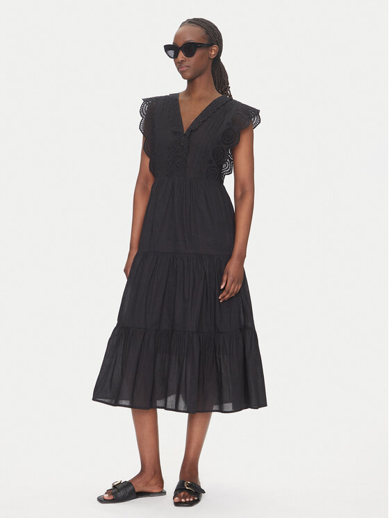 JDY JDY Vasarinė suknelė Sara 15350748 Juoda Regular Fit