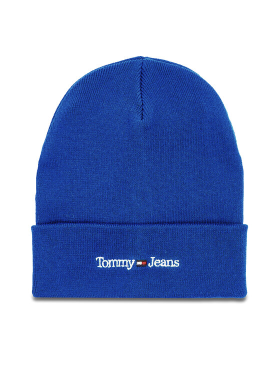 Tommy Jeans Căciulă Tjm Sport Beanie AM0AM11016 Albastru