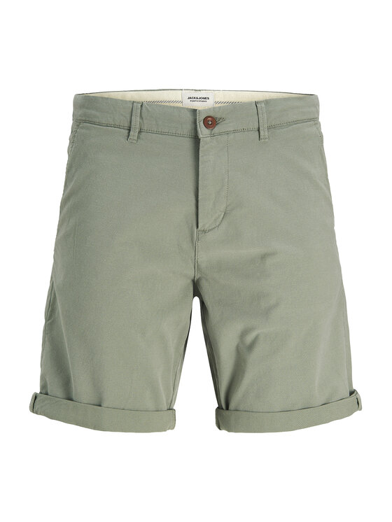 Jack & Jones Jack & Jones Szorty materiałowe Marco 12269494 Zielony Regular Fit