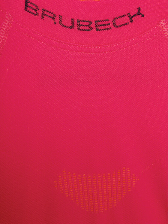 Brubeck Brubeck Bielizna termoaktywna górna LS1365J Czerwony Slim Fit