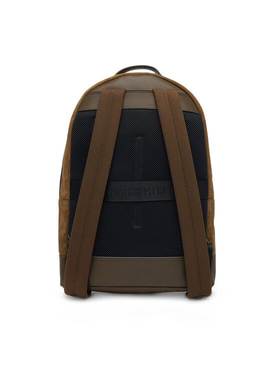 Tommy Hilfiger Tommy Hilfiger Hátizsák Th Casual Suede Backpack AM0AM13229 Zöld
