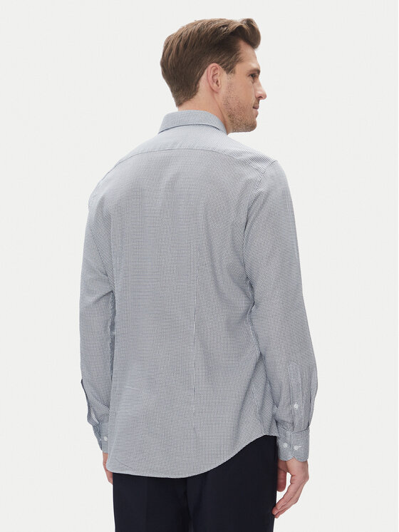 Tommy Hilfiger Tommy Hilfiger Koszula MW0MW39281 Niebieski Slim Fit