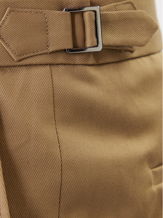 BOSS BOSS Штани з тканини 50556704 Бежевий Regular Fit