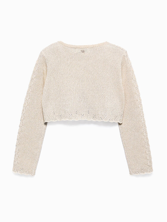 Abel & Lula Abel & Lula Bolerojäckchen 5304 Beige Regular Fit