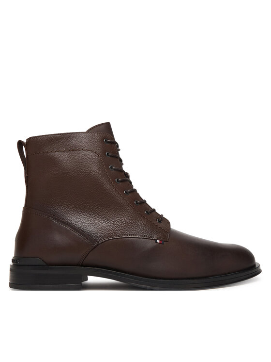 Tommy Hilfiger Tommy Hilfiger Zimske čizme Corporate FM0FM05577 Smeđa