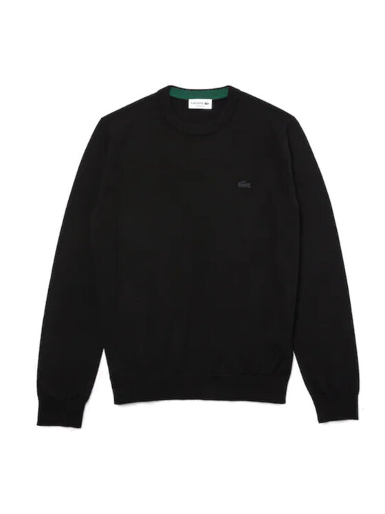 Lacoste Lacoste Πουλόβερ AH1969 Μαύρο Regular Fit
