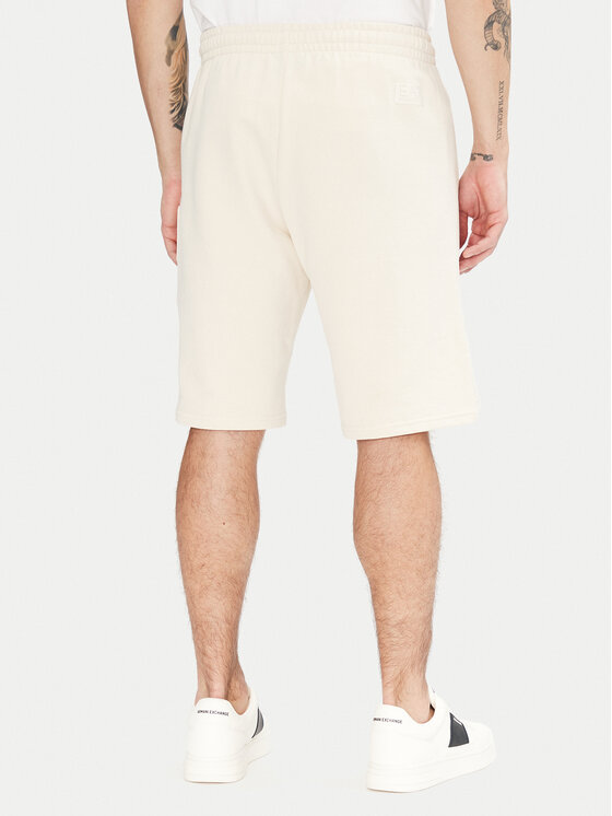 EA7 Emporio Armani EA7 Emporio Armani Sportovní kraťasy 7M000153 AF10432 U1079 Écru Regular Fit