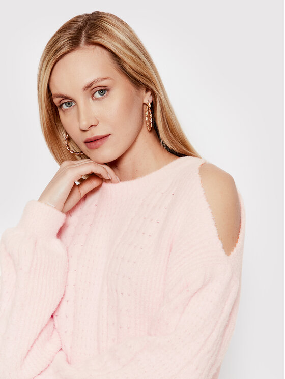 Maglione Idaho AL003 Rosa Oversize