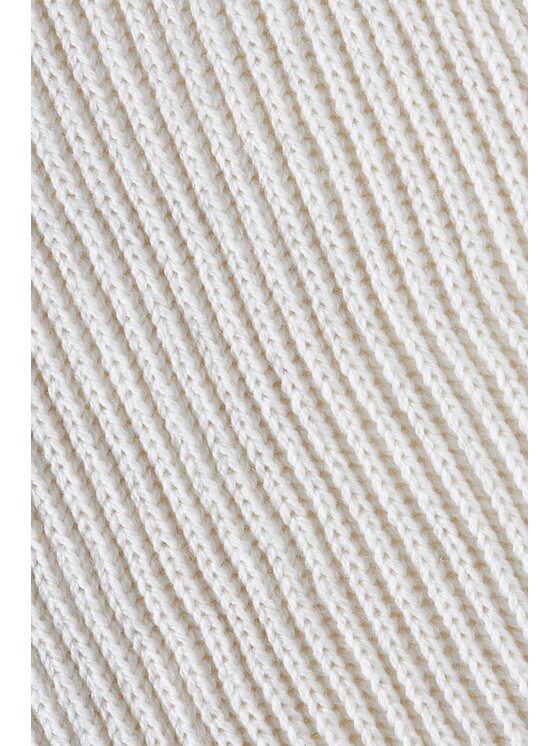La Mania La Mania Šál MERINOWOOL SCARF 2 Bílá