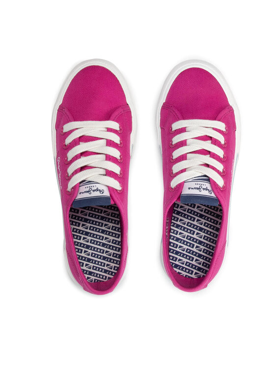 Pepe Jeans Pepe Jeans Tenis superge Brady Girl Basic PGS30543 Roza