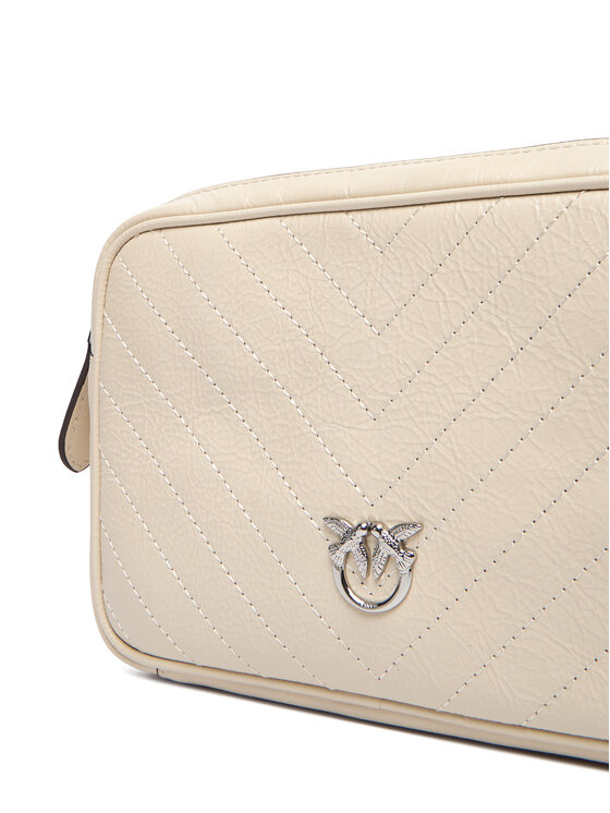 PINKO PINKO Rankinė Carrie Camera Bag Classic Al 25-26 PLTT 104336 A2JC Écru