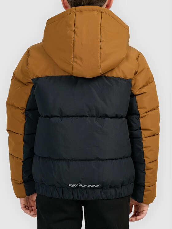 4F 4F Kurtka puchowa 4FJWAW26TDJAM0915-82S Brązowy Regular Fit