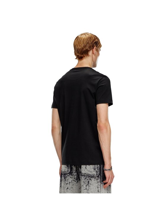 Diesel Diesel T-Shirt 27608 Czarny Comfort Fit