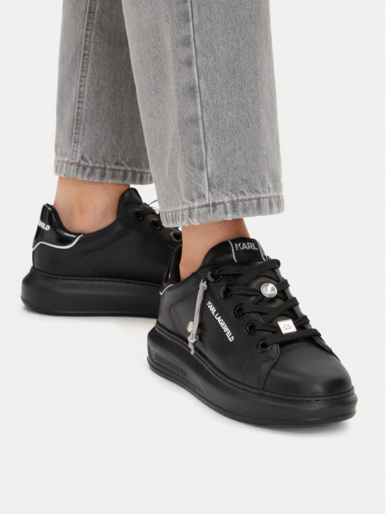 KARL LAGERFELD KARL LAGERFELD Sneakersy KL62516T Czarny