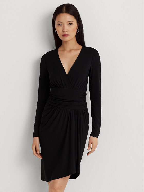 Lauren Ralph Lauren Každodenné šaty 250918987001 Čierna Regular Fit