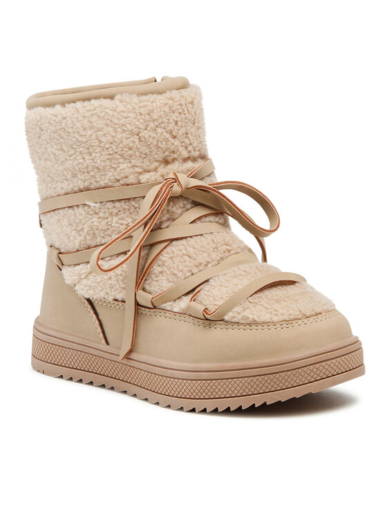 Nelli Blu Nelli Blu Schneeschuhe CM220117-11 Beige