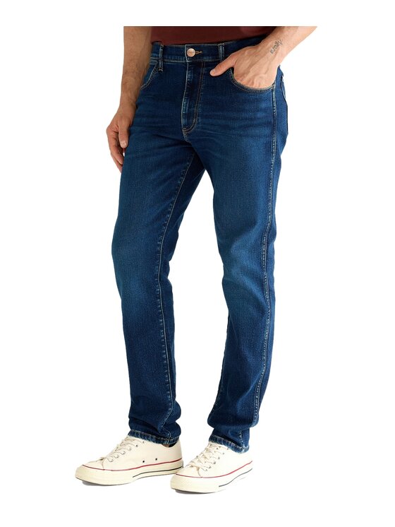 Wrangler Wrangler Jeansy 112389842 Granatowy Regular Fit