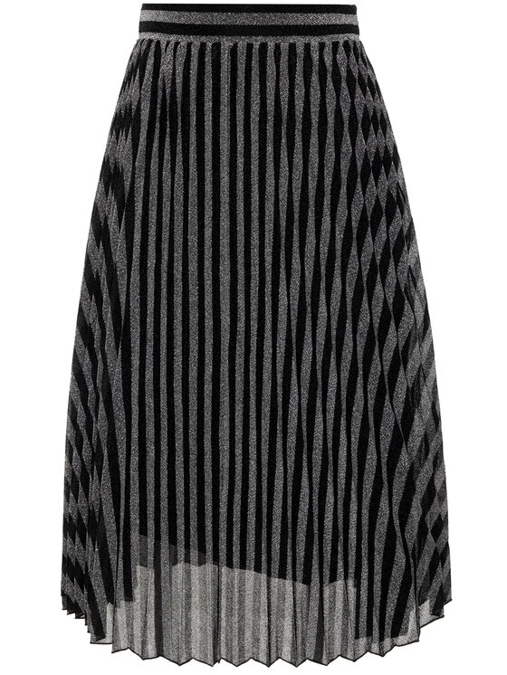 Silvian Heach Silvian Heach Plisuotas sijonas CVA19280GO Sidabrinė Regular Fit