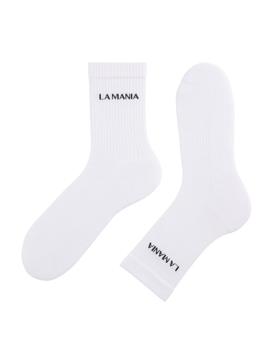 La Mania La Mania Skarpety długie SOCKS 15 Biały