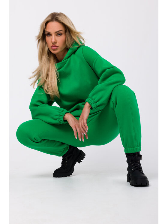 Made of Emotion Made of Emotion Felpa M759 Verde Modern Fit