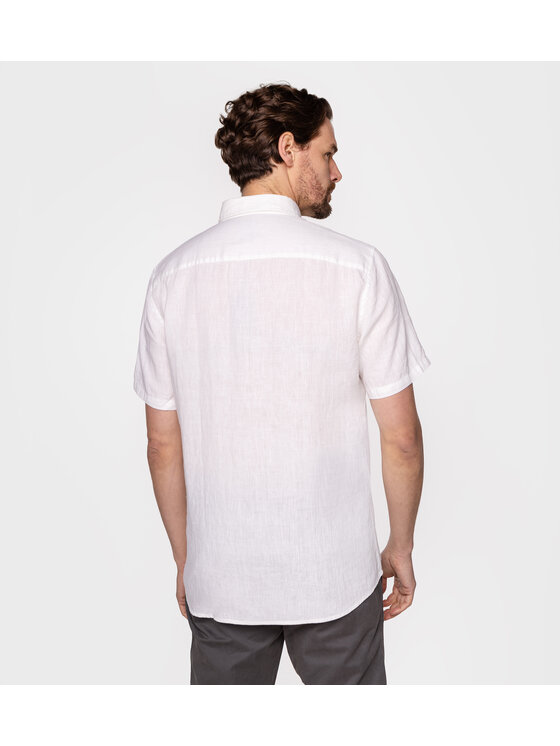 Lee Cooper Lee Cooper Koszula ROGER2 2020 Biały Regular Fit
