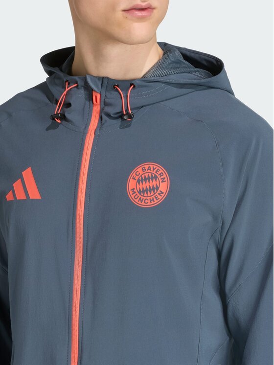 adidas adidas Kurtka wielofunkcyjna 152637 Szary Slim Fit