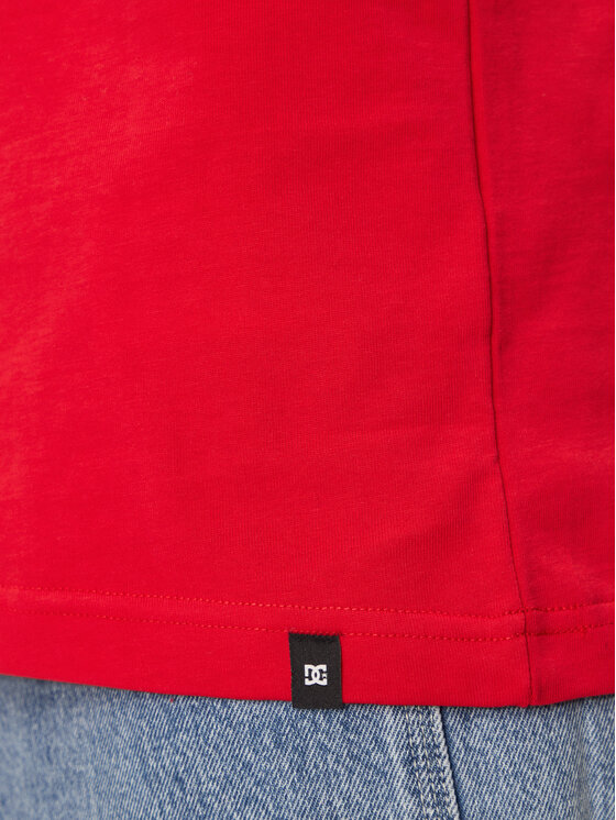 DC Shoes DC Shoes T-shirt Shy Town Hss ADYZT05345 Crvena Regular Fit
