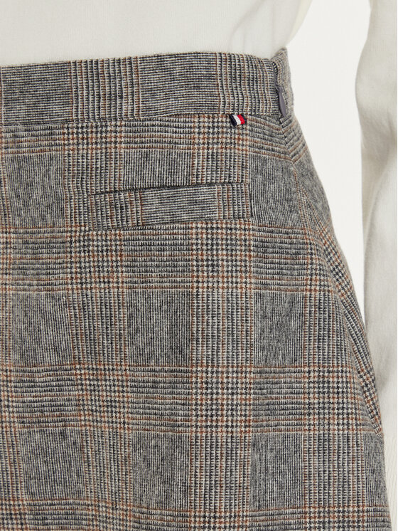 Tommy Hilfiger Tommy Hilfiger Fustă mini WW0WW43471 Bej Regular Fit