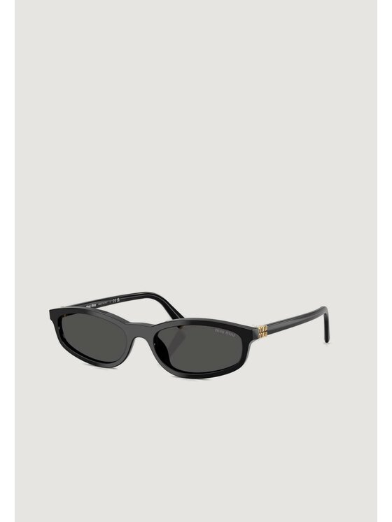 Miu Miu Miu Miu Okulary przeciwsłoneczne 0MU A06S 16K08Z Czarny