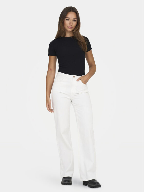 JDY JDY Футболка Cirkeline 15307860 Чорний Slim Fit