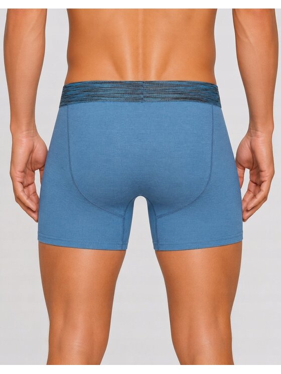Lee Lee Bokserki Haxton 3 Pack Organic Cotton Elastane Trunks Kolorowy