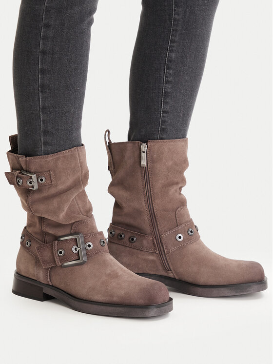 Tamaris Tamaris Polokozačky 1-25472-45 Hnědá