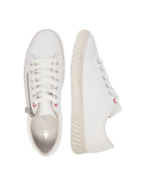 Rieker Rieker Sneakersy N0900-81 Biela
