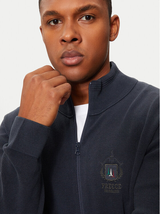 Aeronautica Militare Aeronautica Militare Sweter 242MA1527L463 Granatowy Regular Fit