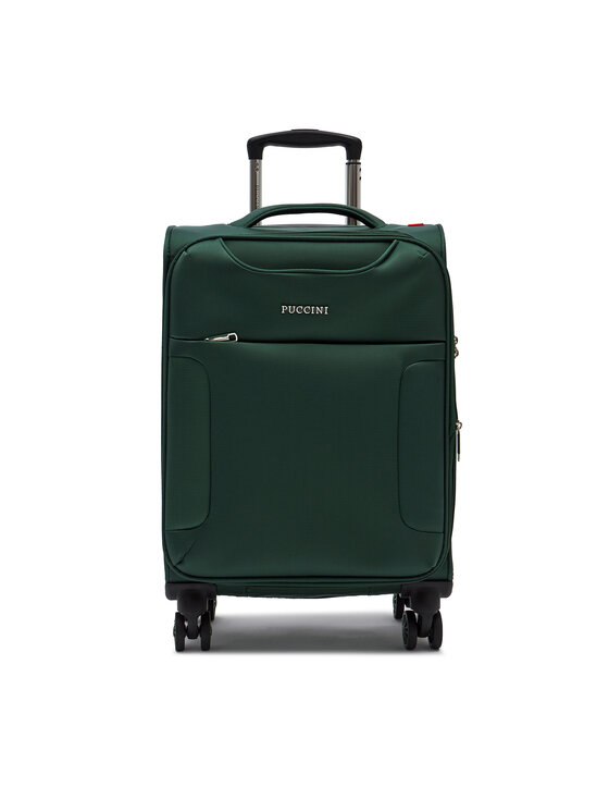 Puccini Puccini Walizka kabinowa EM50950C Zielony