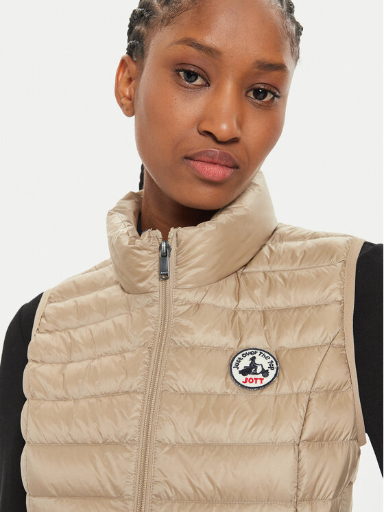 Jott Jott Veste Seda P000WDOW04 Bēšs Slim Fit