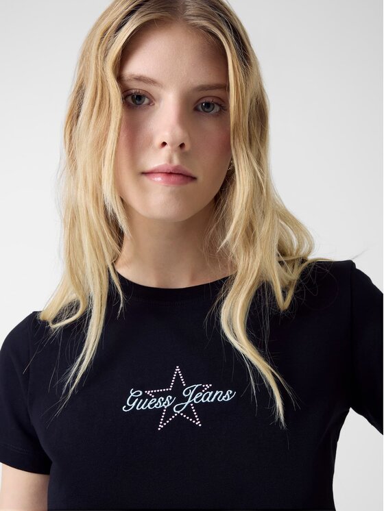 Guess Jeans Guess Jeans T-Shirt 180635 Schwarz Classic Fit