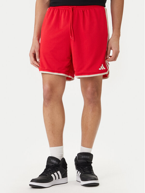 adidas Pantaloni scurți sport Stadium JZ6857 Roșu Regular Fit