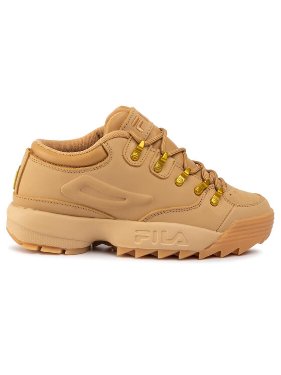 Fila disruptor low donna marroni on sale