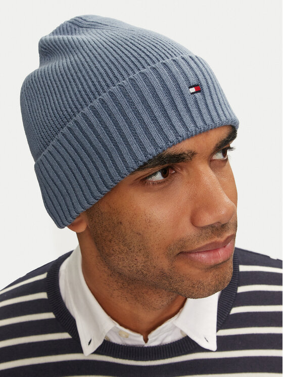 Tommy Hilfiger Tommy Hilfiger Čepice Flag AM0AM12796 Modrá