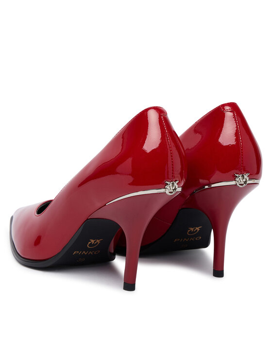 PINKO PINKO Pantofi cu toc subțire Lady 11 SD0611P050 Roșu