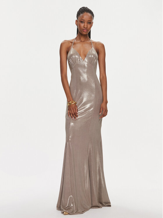 PINKO Pinko Abendkleid 103003 Y5RA Beige Regular Fit