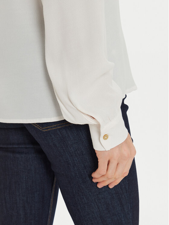 Motivi Motivi Camicia 5064Q100682N Écru Regular Fit