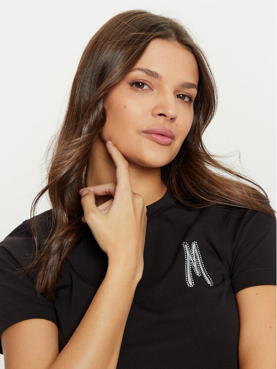 Marciano Guess Marciano Guess T-shirt 4BGI15 6008A Crna Regular Fit
