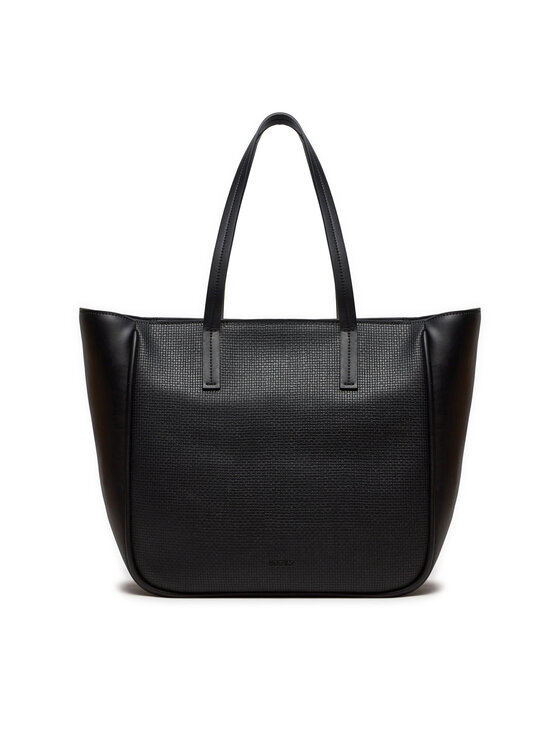 Női Táska Calvin Klein Jeans, Fekete, Ck Refine Md Shopper Braid K60K612137